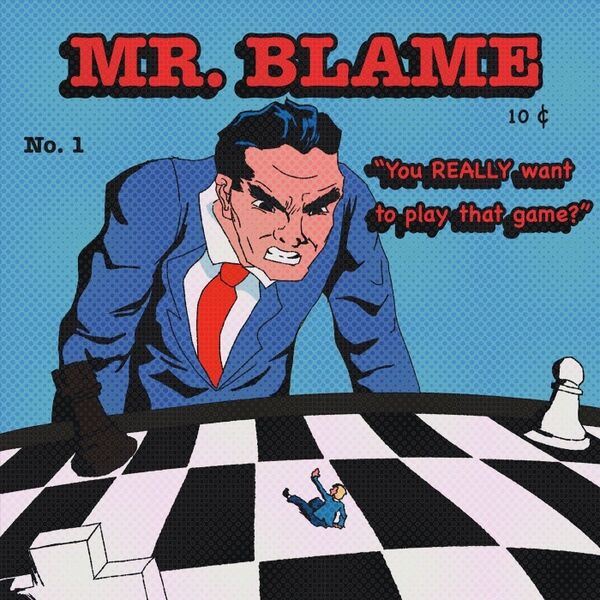 Cover art for Mr. Blame